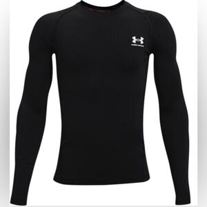 Under Armour Men's Black Performance Long Sleeve Tee